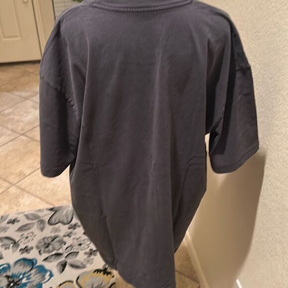 YZY Gap Balenciaga Collab Tee Shirt Black Oversized Men's Size Large Yeezy New - Picture 4 of 11